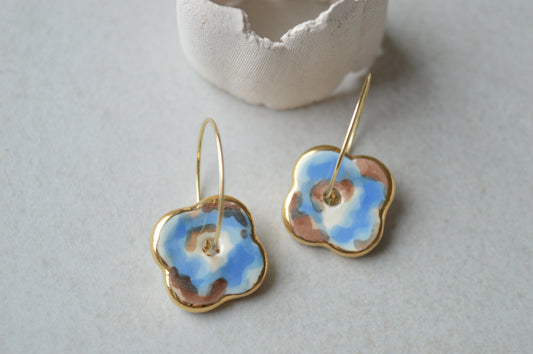 Ceramic earrings No. 168