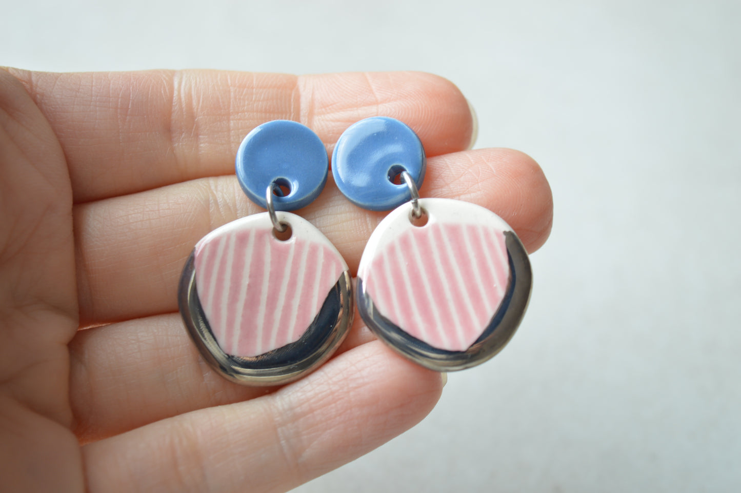 Ceramic Earrings No. 137