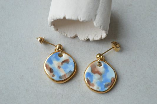 Ceramic Earrings No. 167