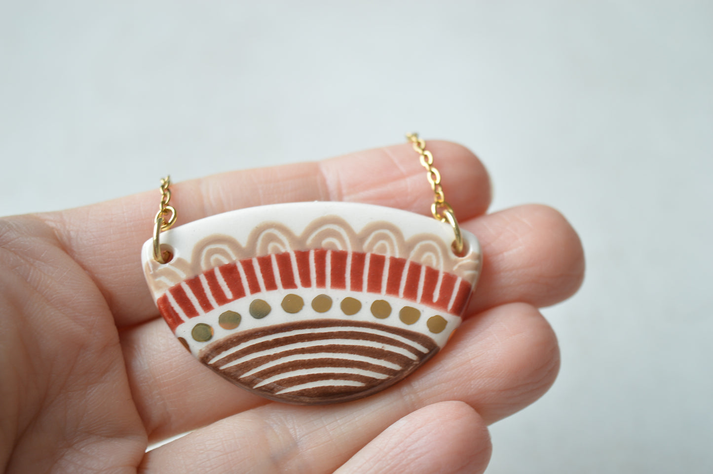 Ceramic Necklace Nr. 8