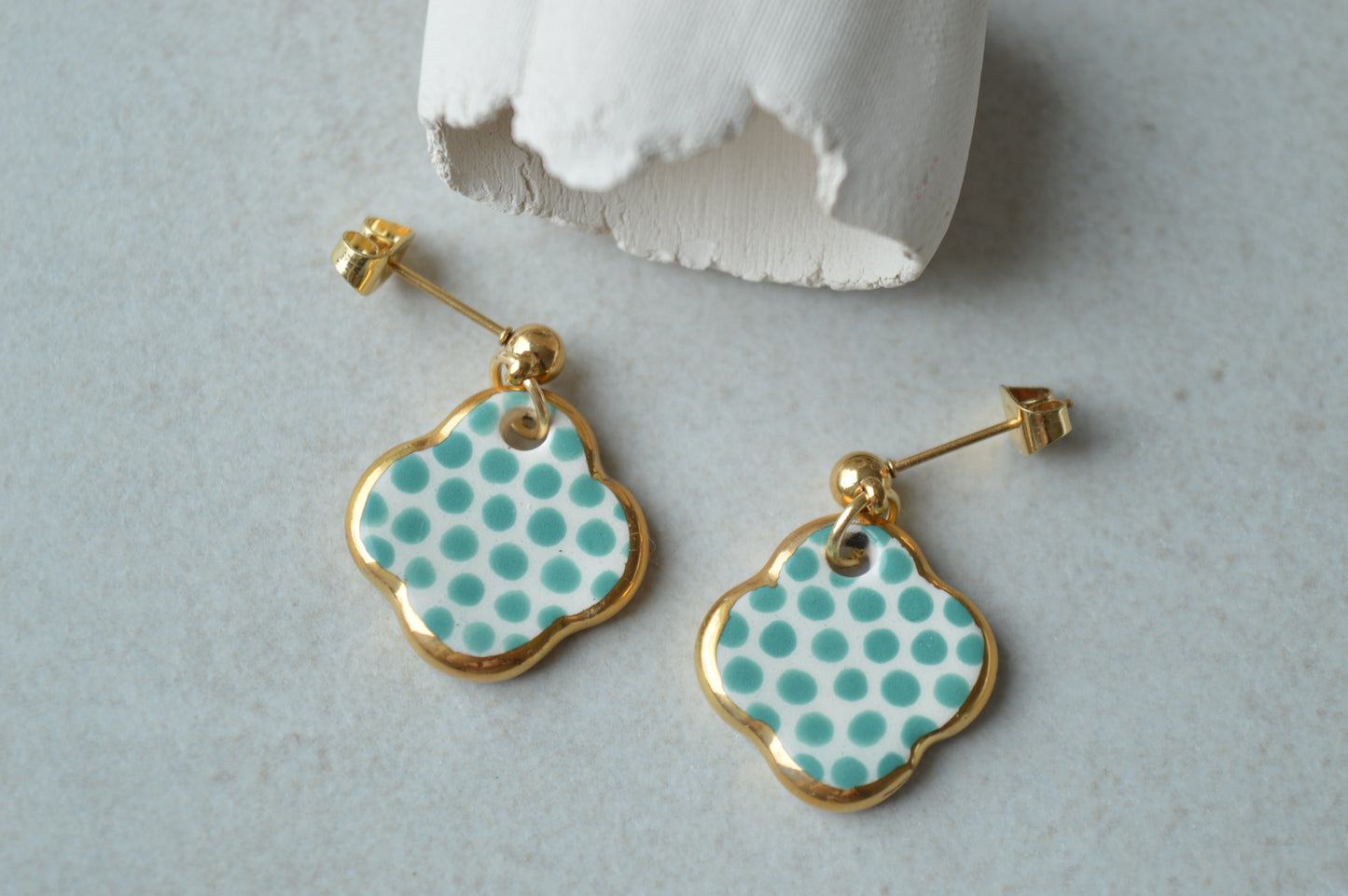 Ceramic Earrings No. 225