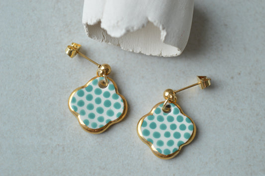 Ceramic Earrings No. 225