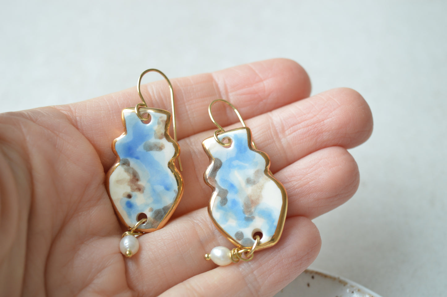 Ceramic Earrings No. 99
