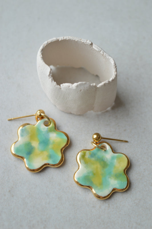 Ceramic earrings No. 201