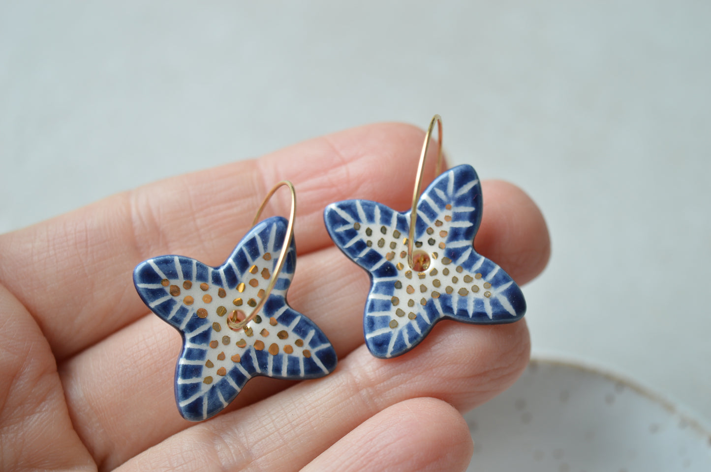 Ceramic Earrings No. 120