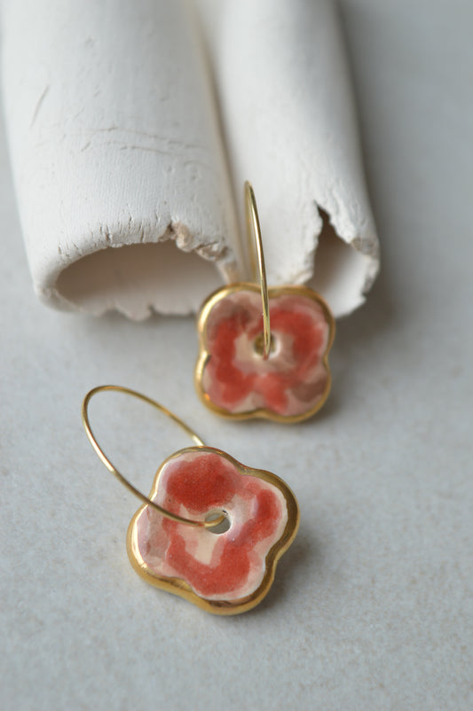 Ceramic earrings No. 170