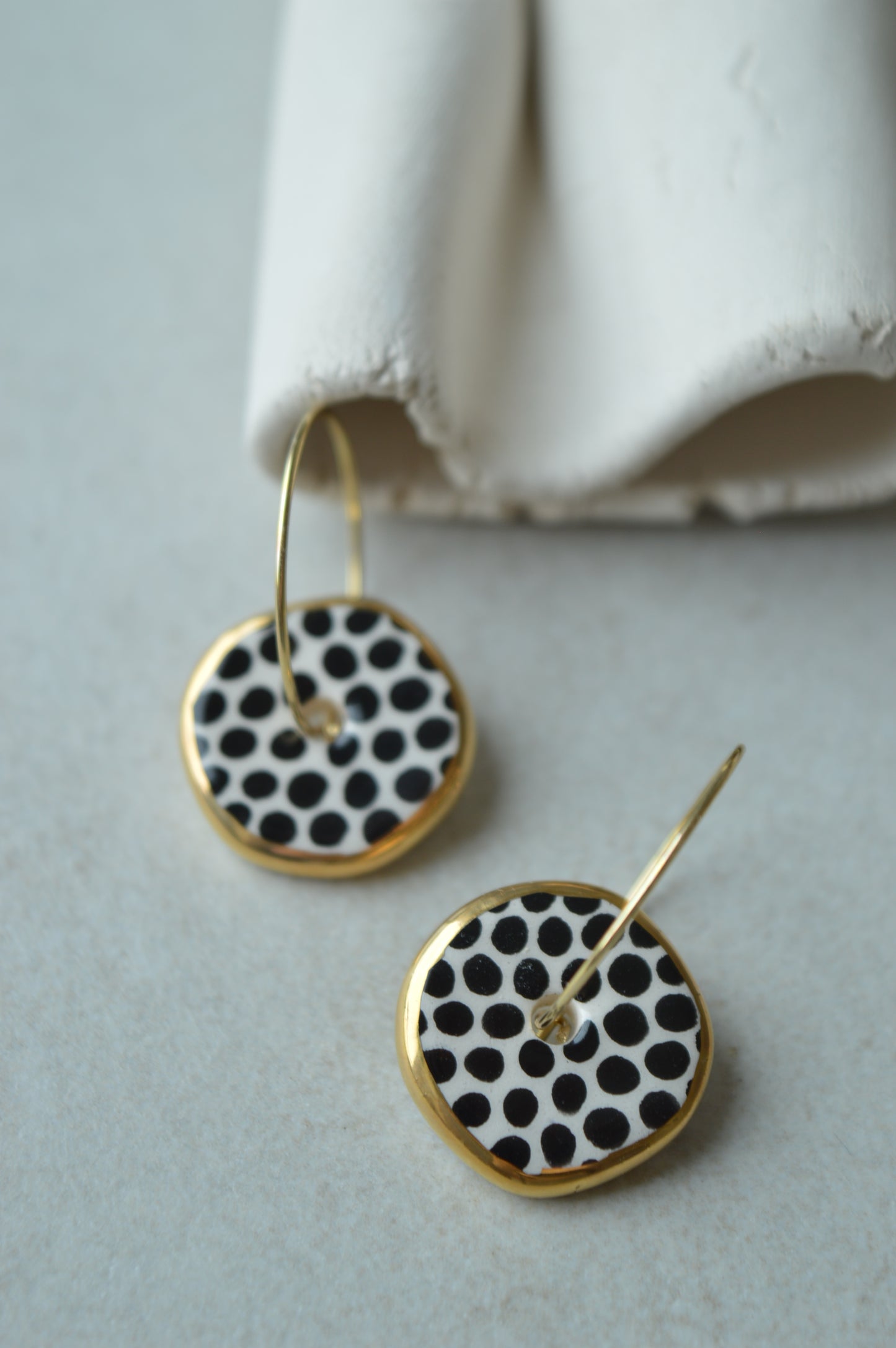 Ceramic earrings No. 188