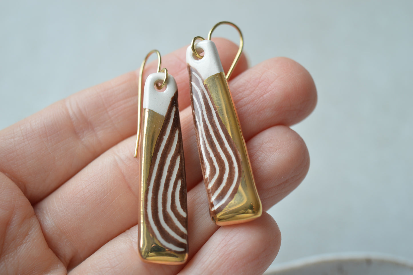 Ceramic Earrings No. 150