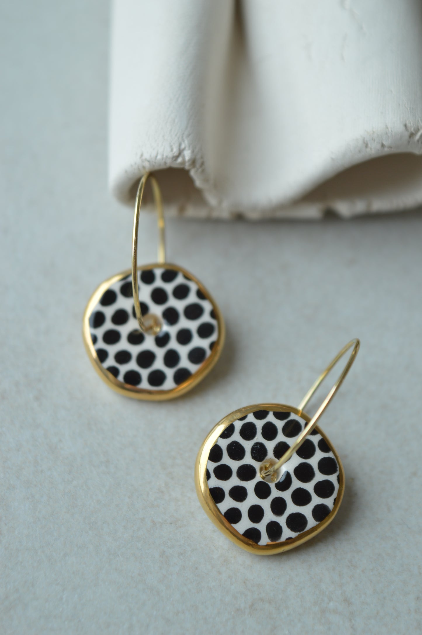 Ceramic earrings No. 188