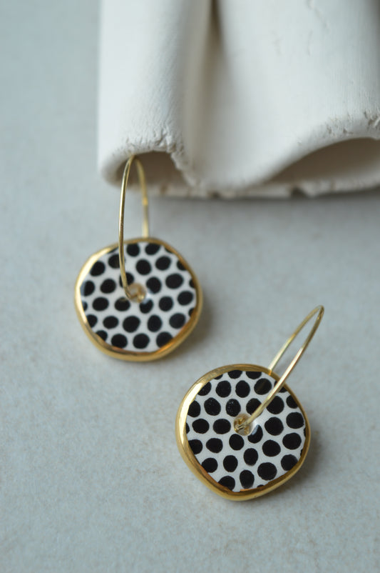 Ceramic earrings No. 188