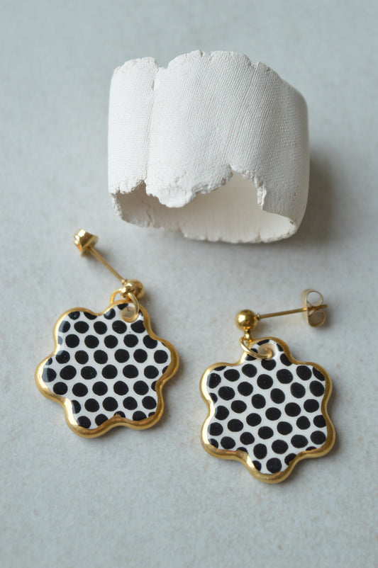 Ceramic earrings No. 205
