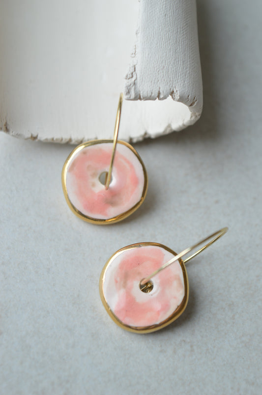 Ceramic earrings No. 185