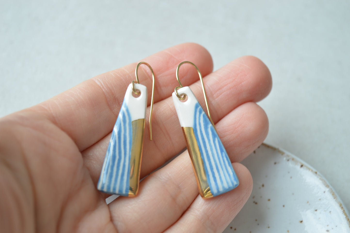 Ceramic Earrings No. 139