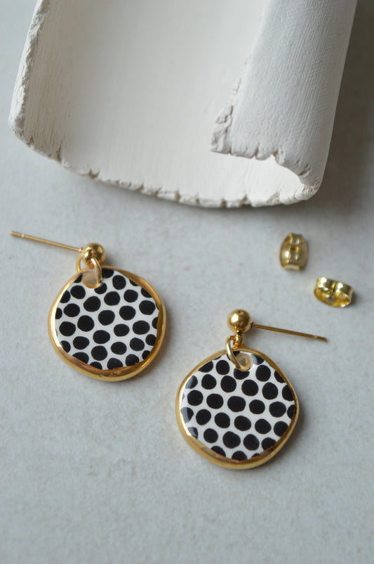 Ceramic Earrings No. 181