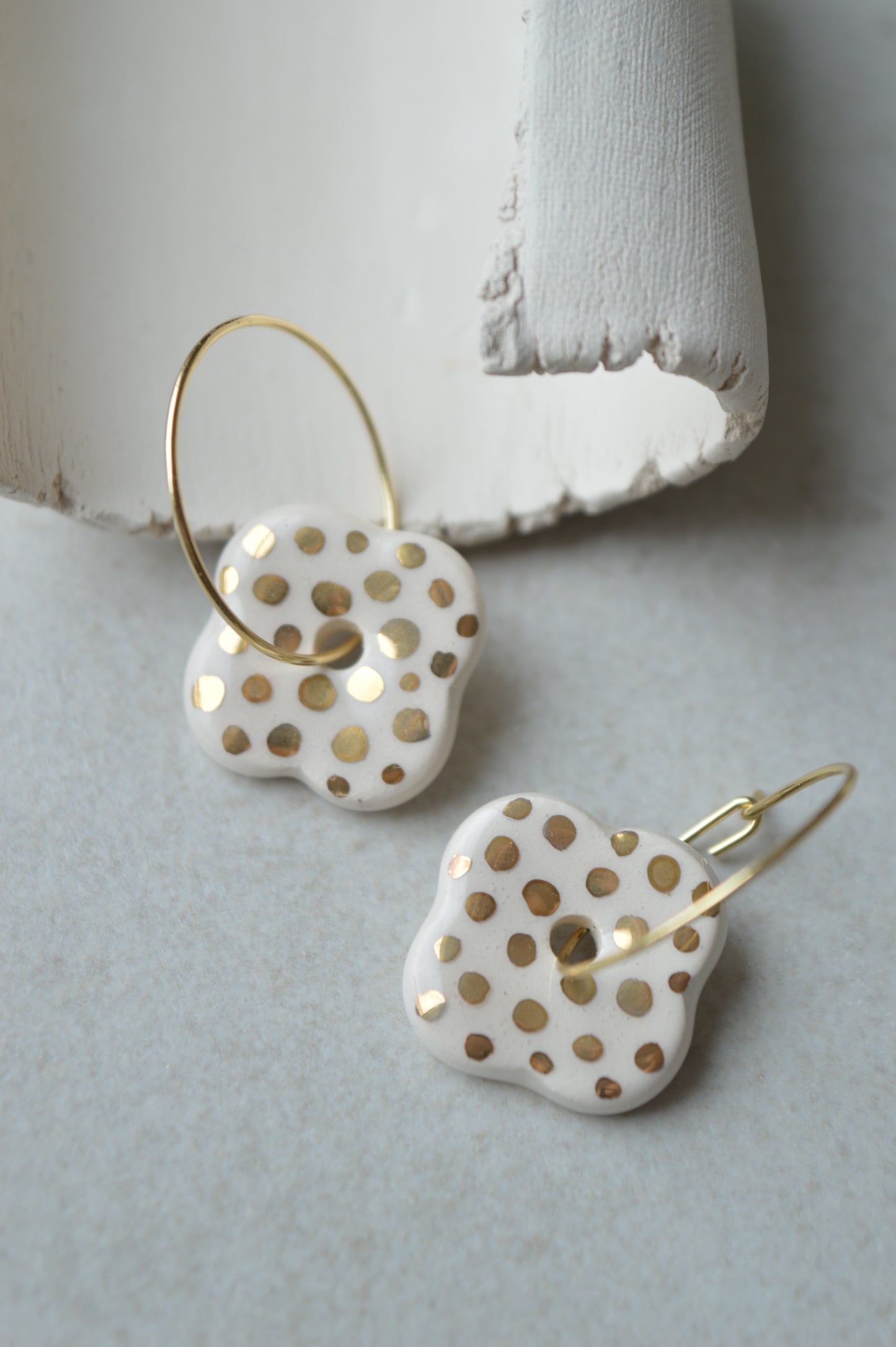 Ceramic Earrings No. 192