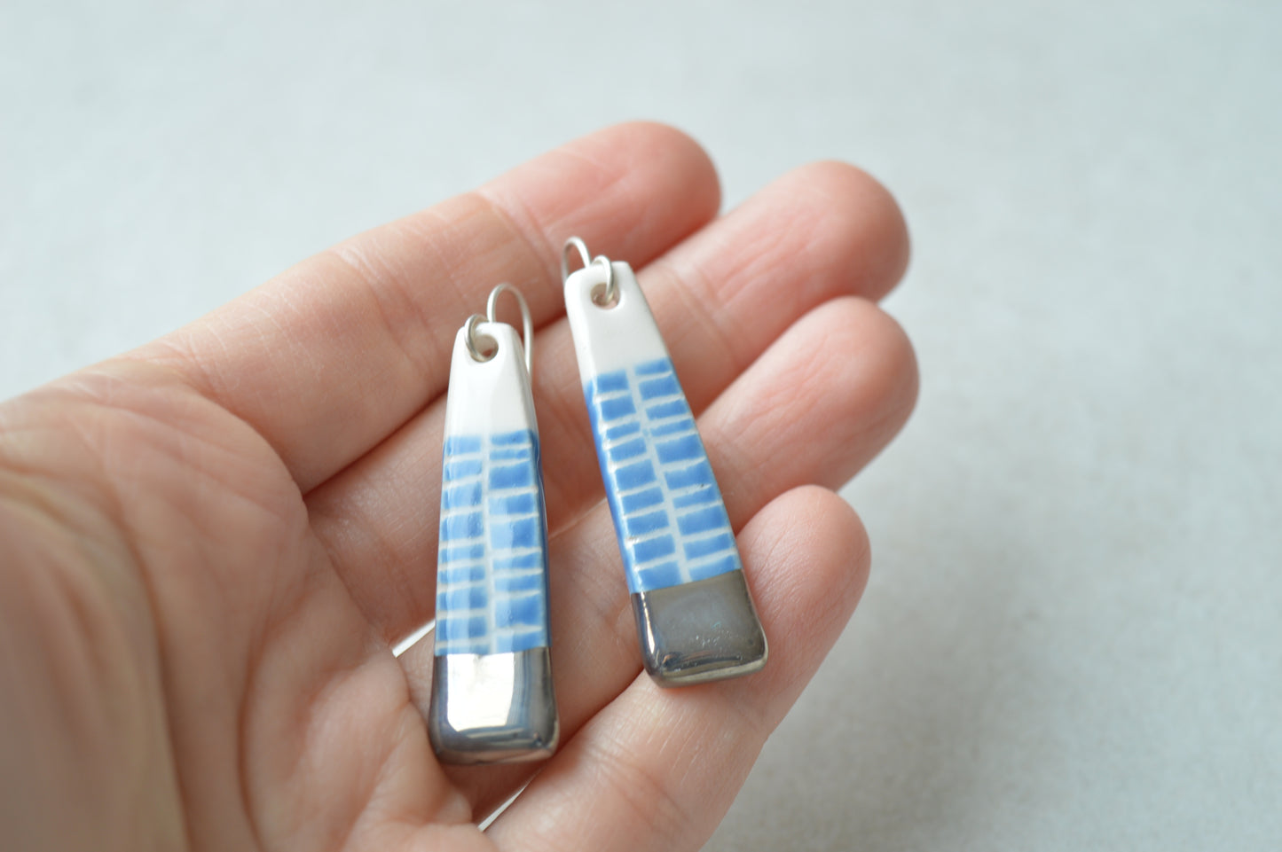 Ceramic Earrings No. 162