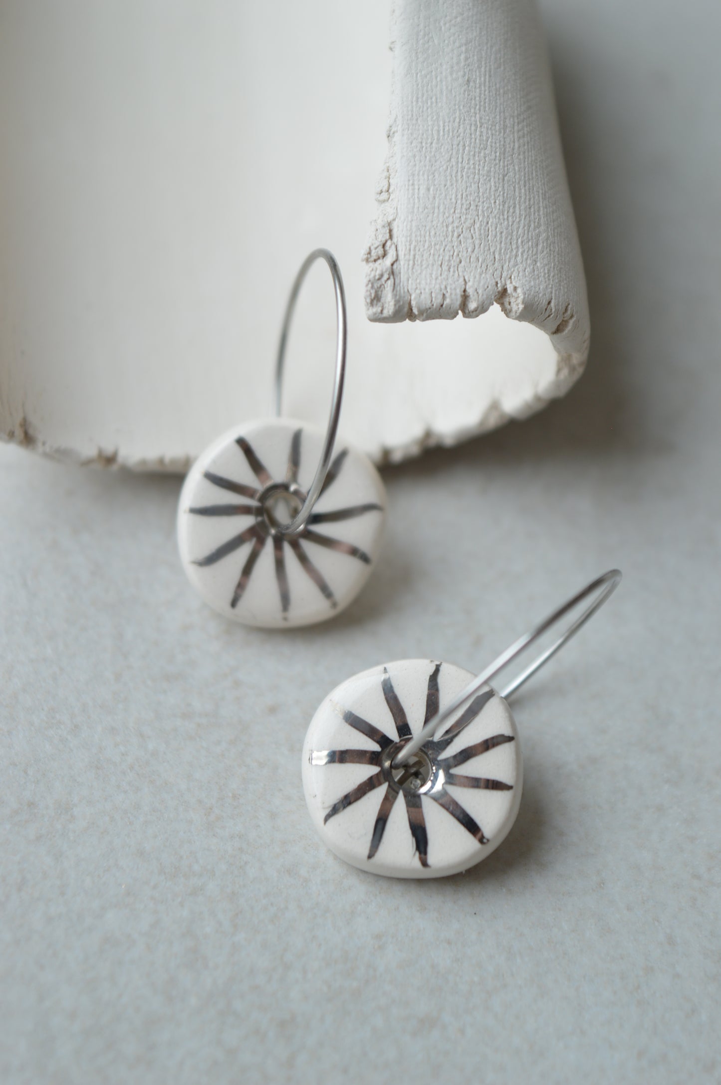 Ceramic Earrings No. 231