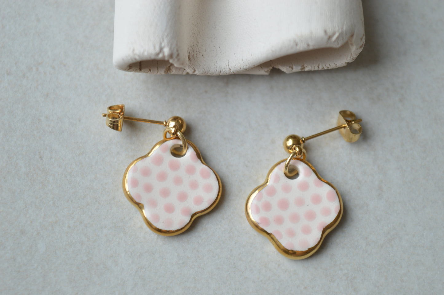 Ceramic Earrings No. 226