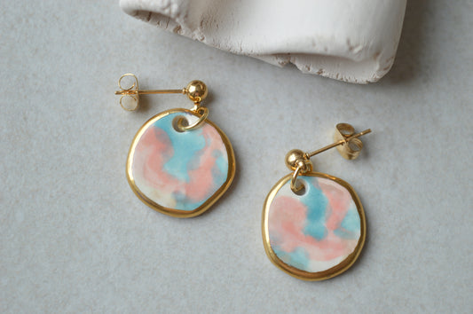 Ceramic Earrings No. 180