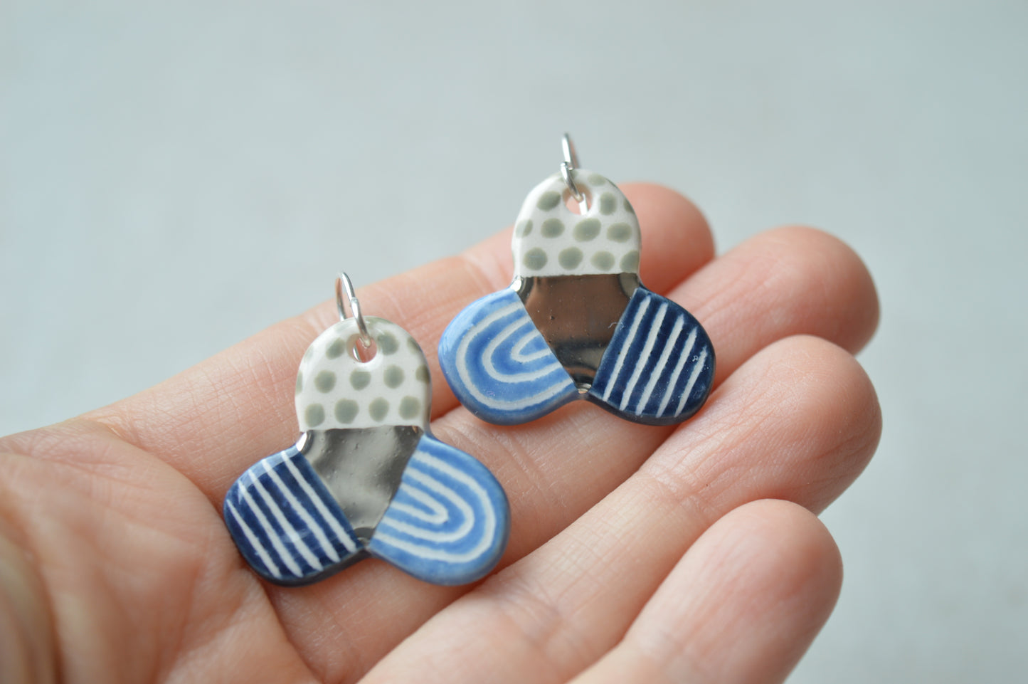Ceramic Earrings No. 161