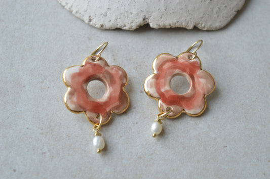 Ceramic Earrings No. 100