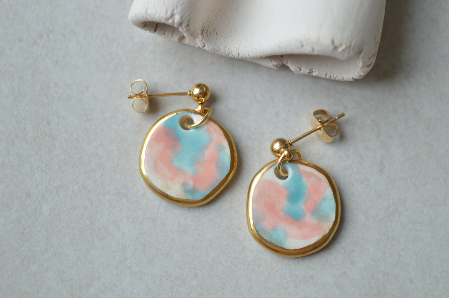 Ceramic Earrings No. 180