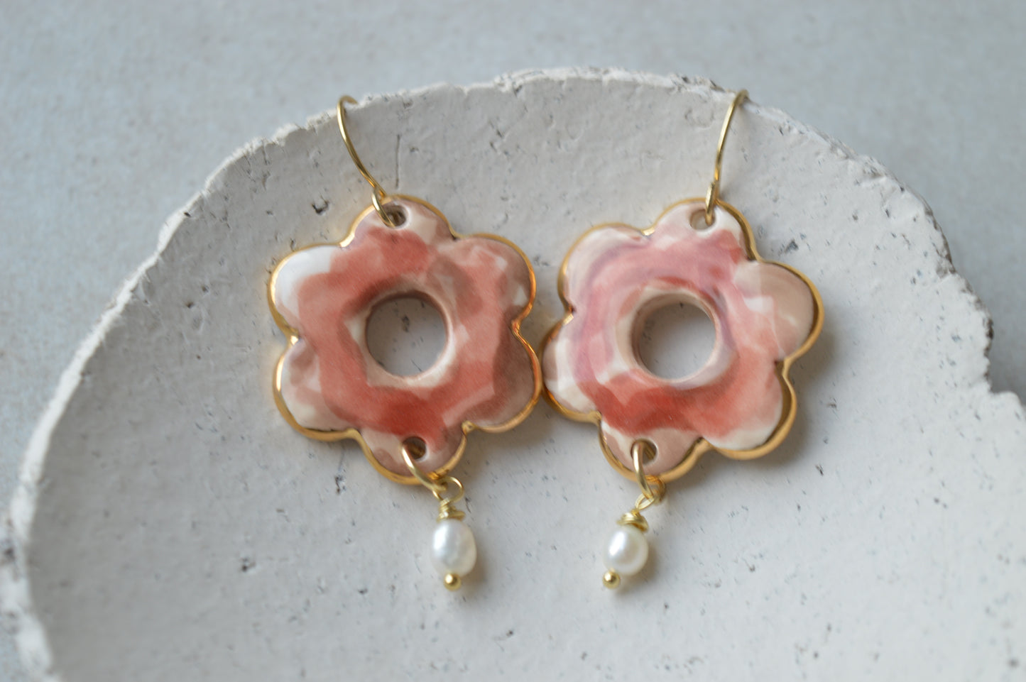 Ceramic Earrings No. 100