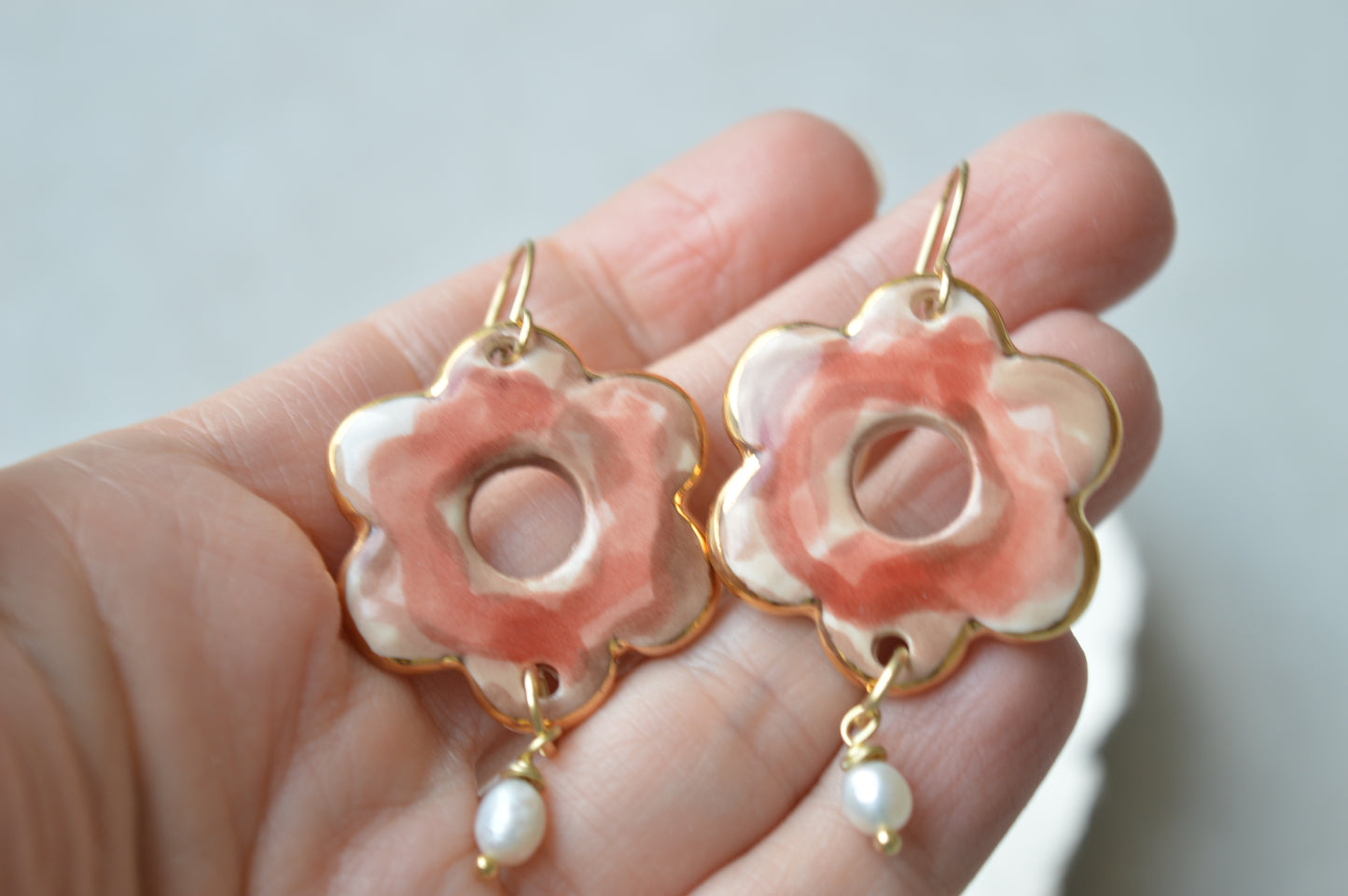 Ceramic Earrings No. 100