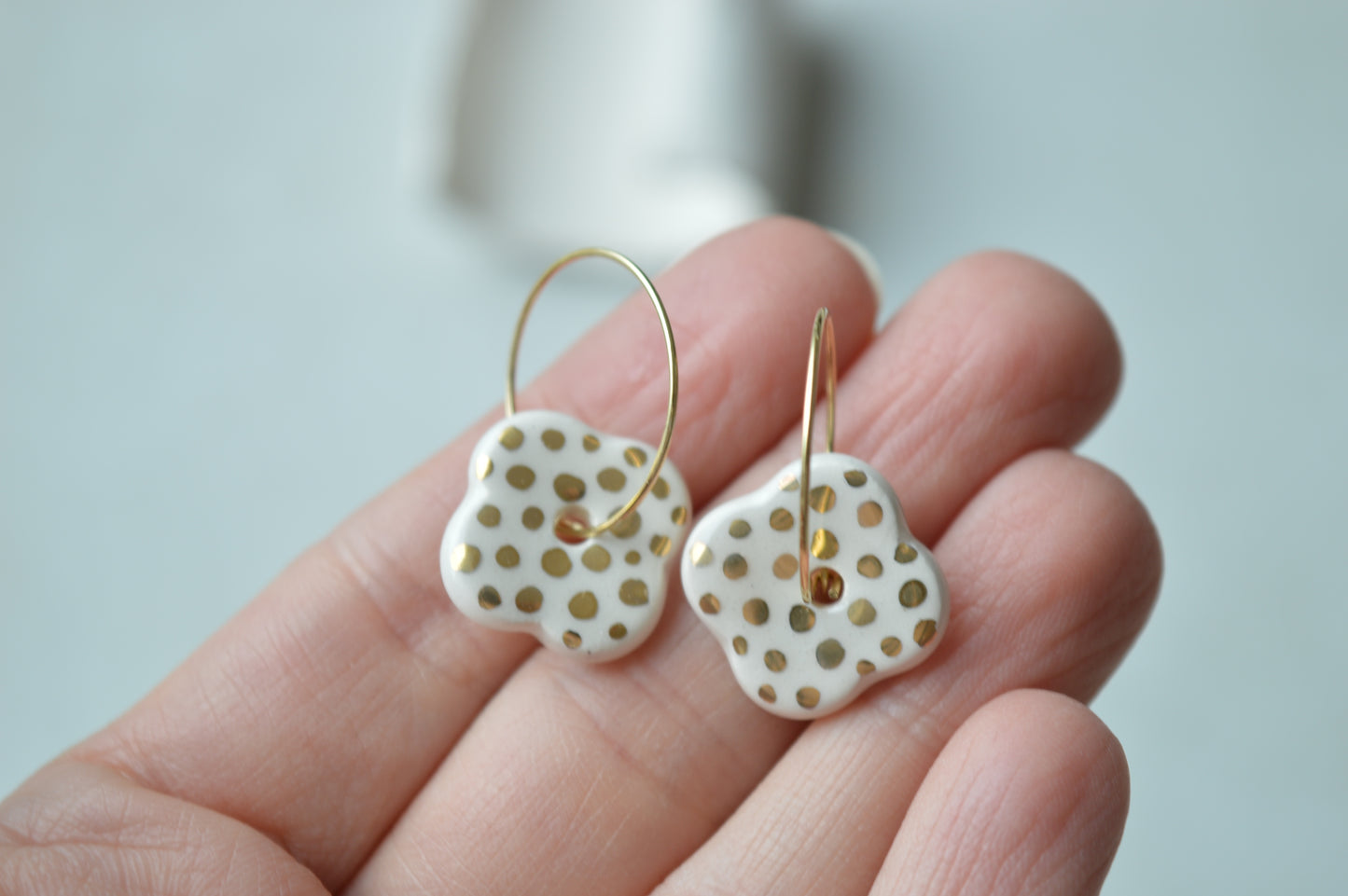 Ceramic Earrings No. 192