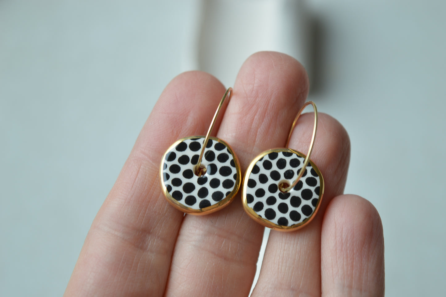 Ceramic earrings No. 188