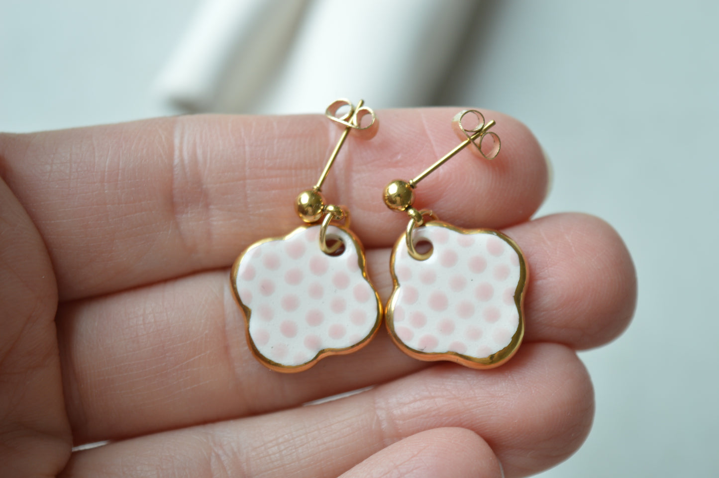 Ceramic Earrings No. 226