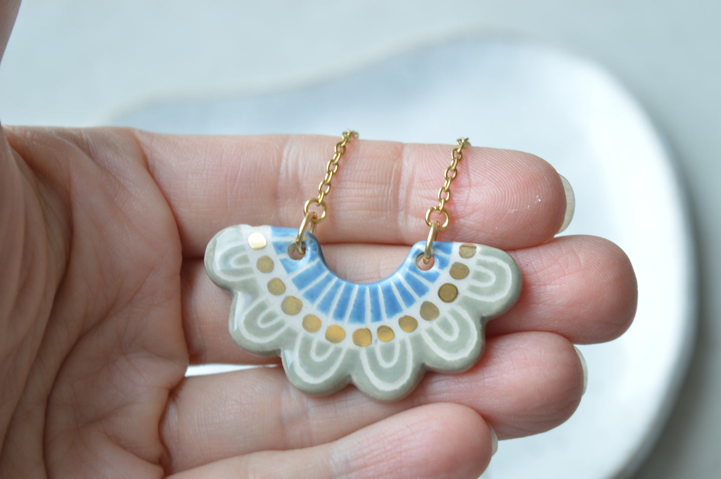 Ceramic Necklace Nr. 6