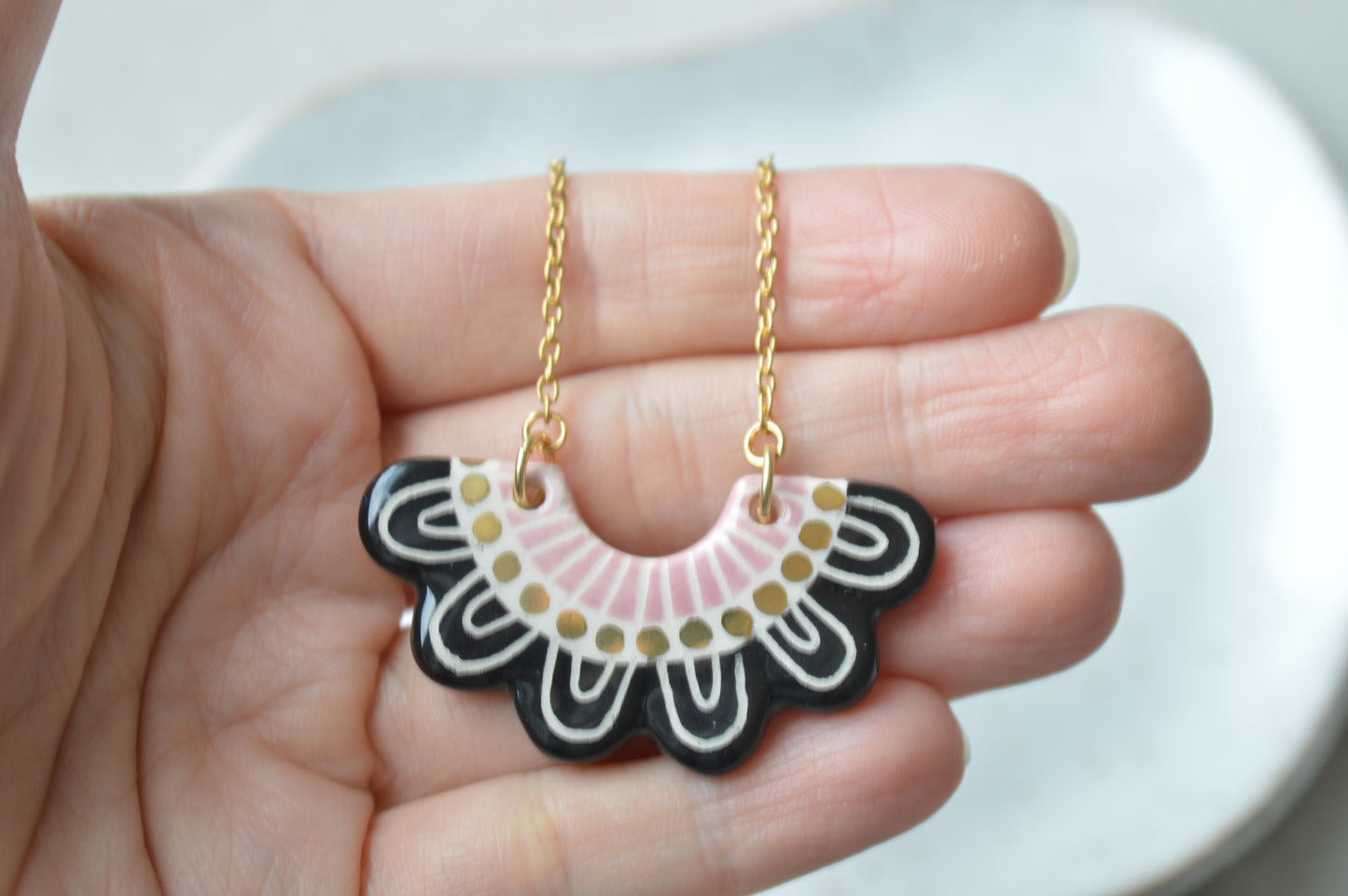 Ceramic Necklace Nr. 7