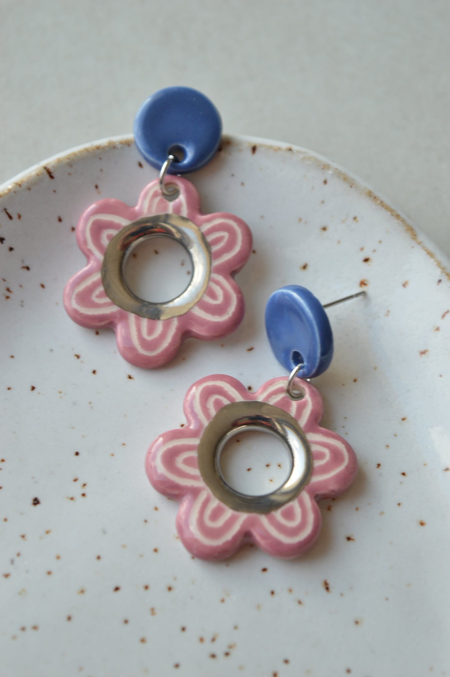 Ceramic Earrings No. 203