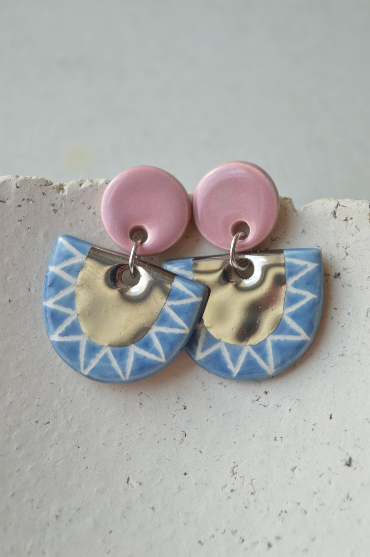 Ceramic Earrings No. 221