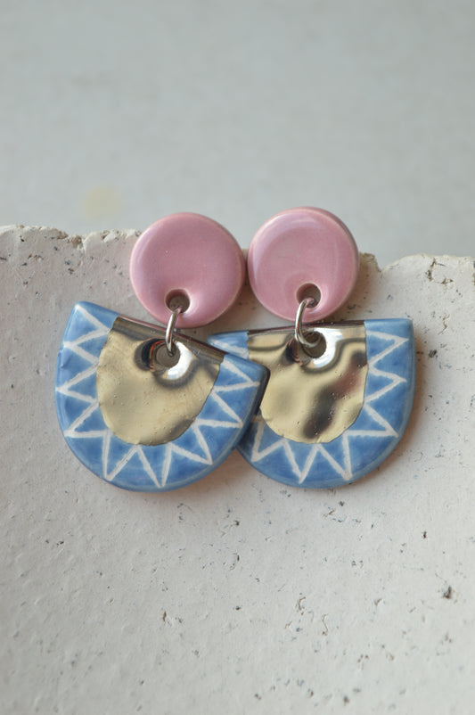 Ceramic Earrings No. 221