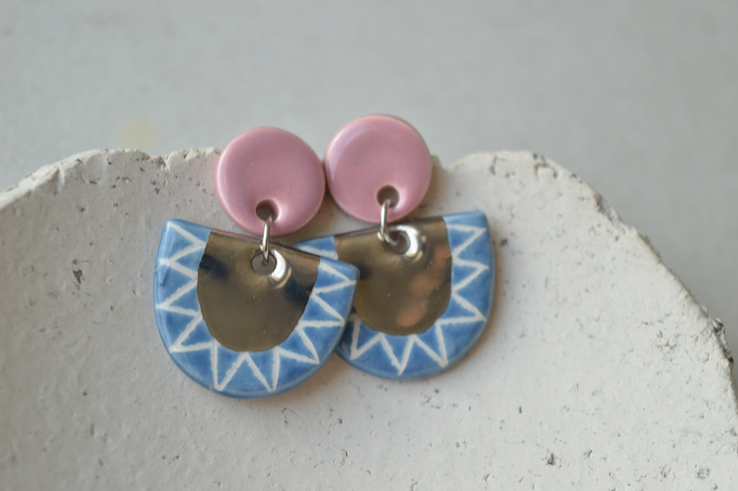 Ceramic Earrings No. 221