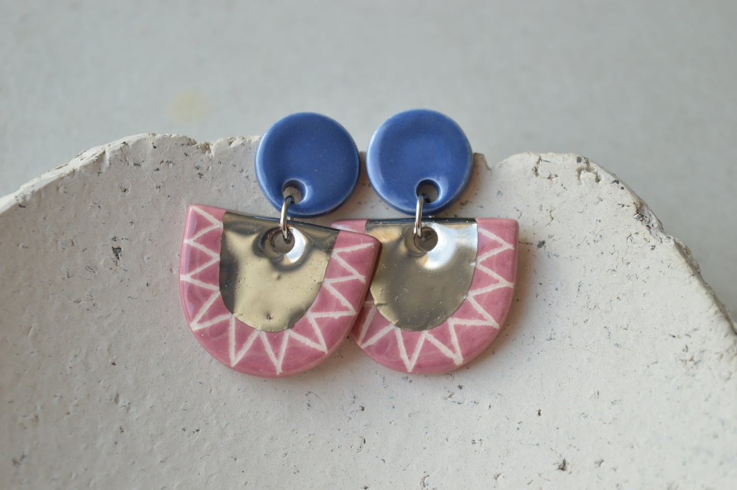 Ceramic Earrings No. 222