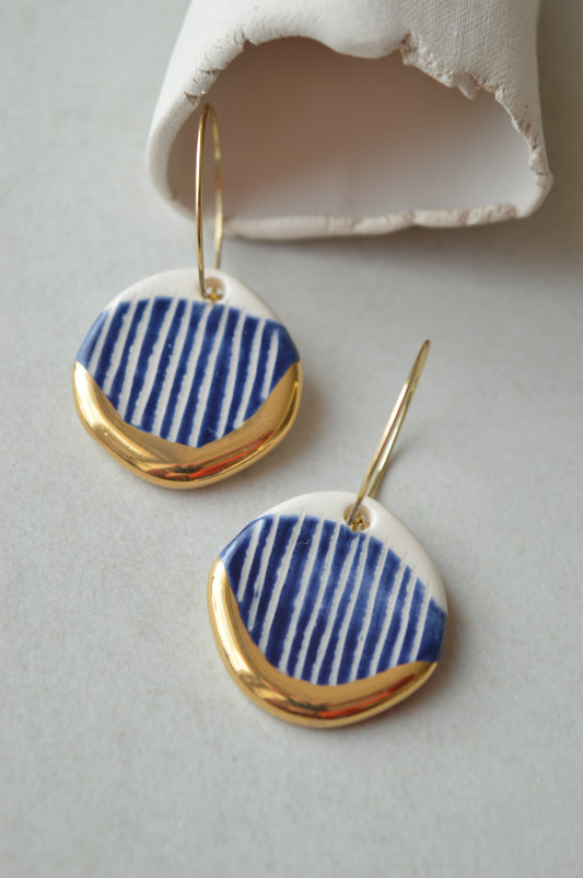 Ceramic Earrings No. 179