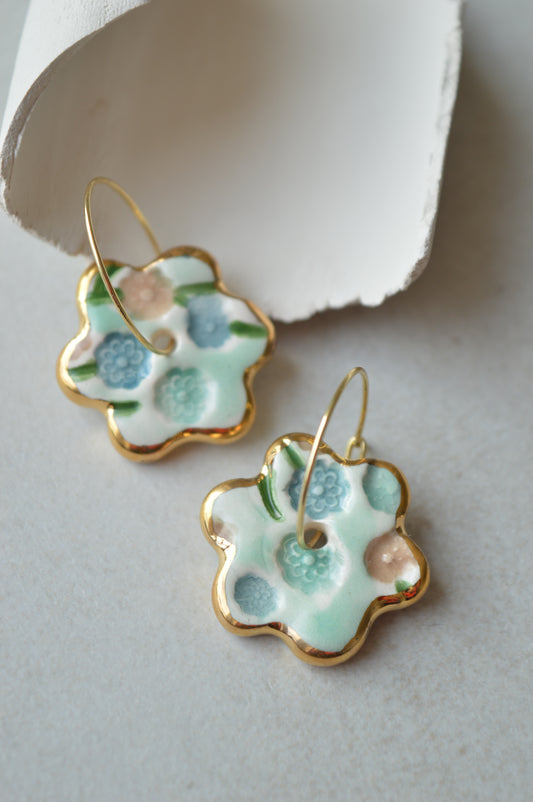 Ceramic earrings No. 200