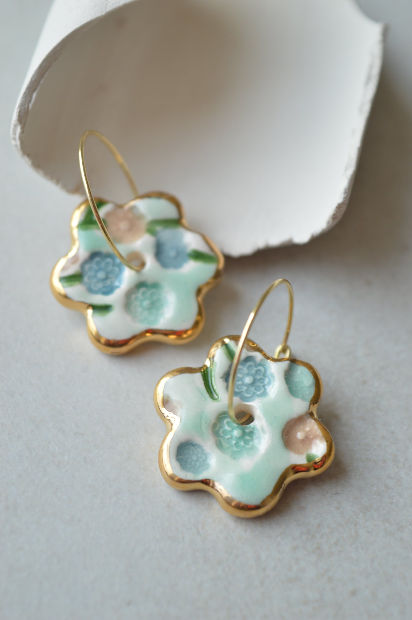 Ceramic earrings No. 200