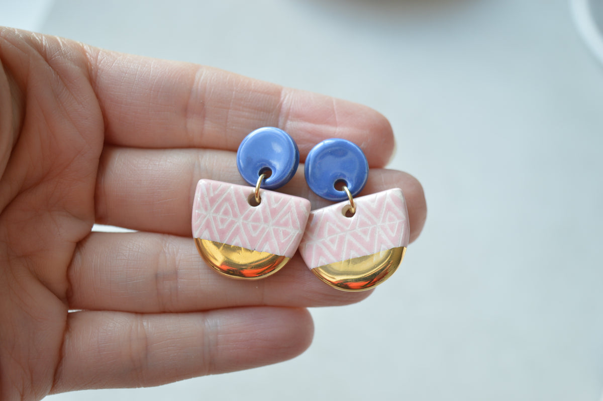 Ceramic Earrings No. 223