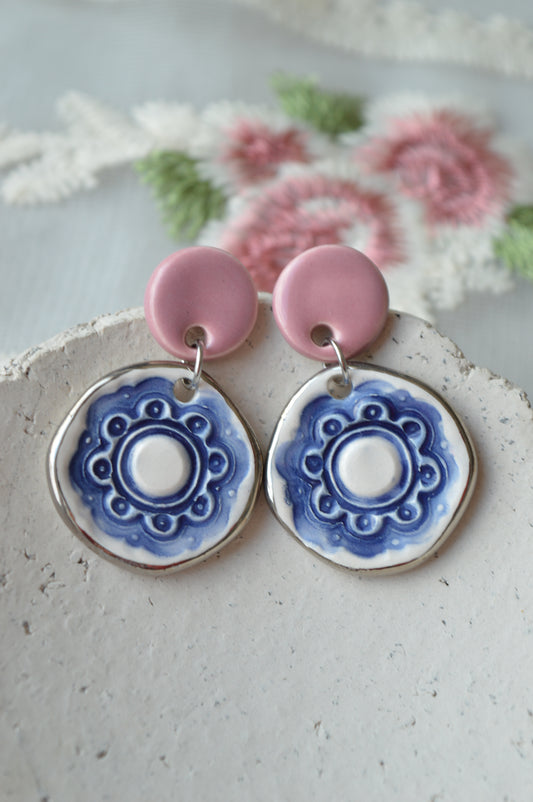 Ceramic Earrings No. 177