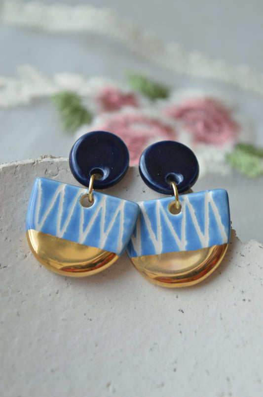 Ceramic Earrings No. 224