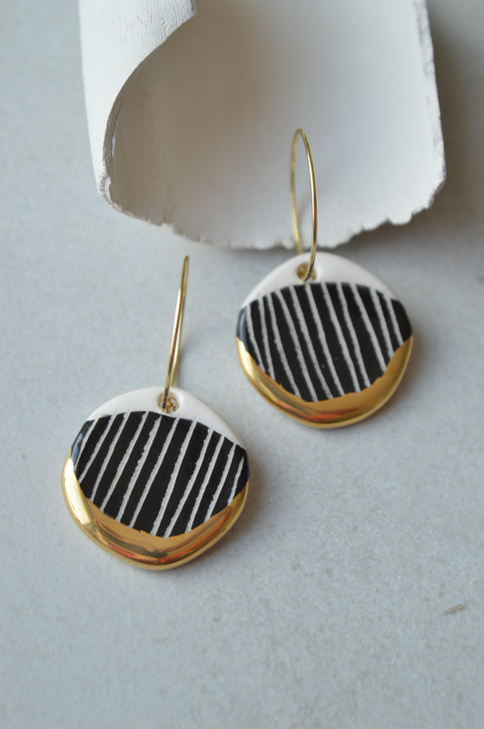 Ceramic Earrings No. 218