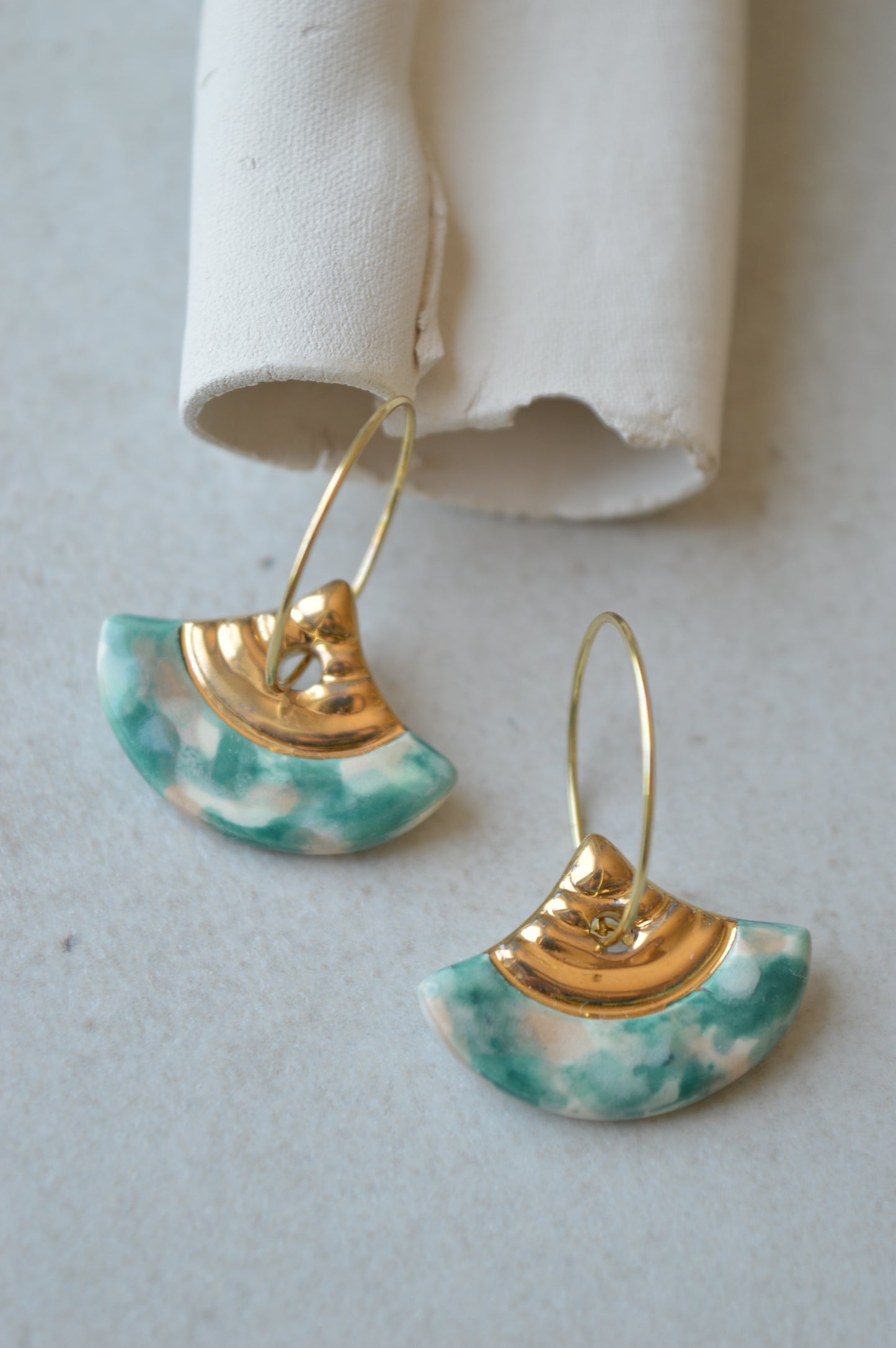 Ceramic Earrings No. 237