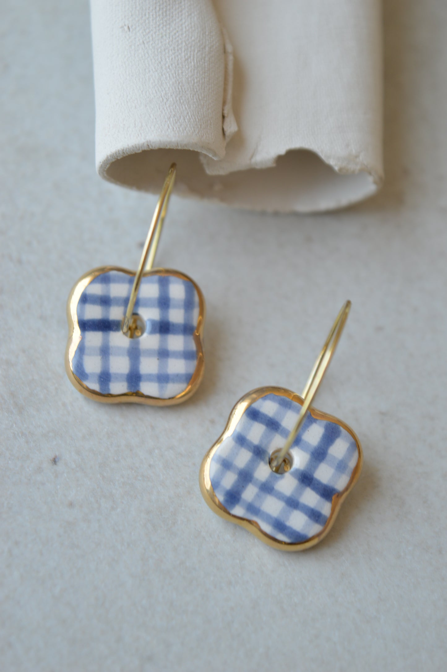 Ceramic earrings No. 241