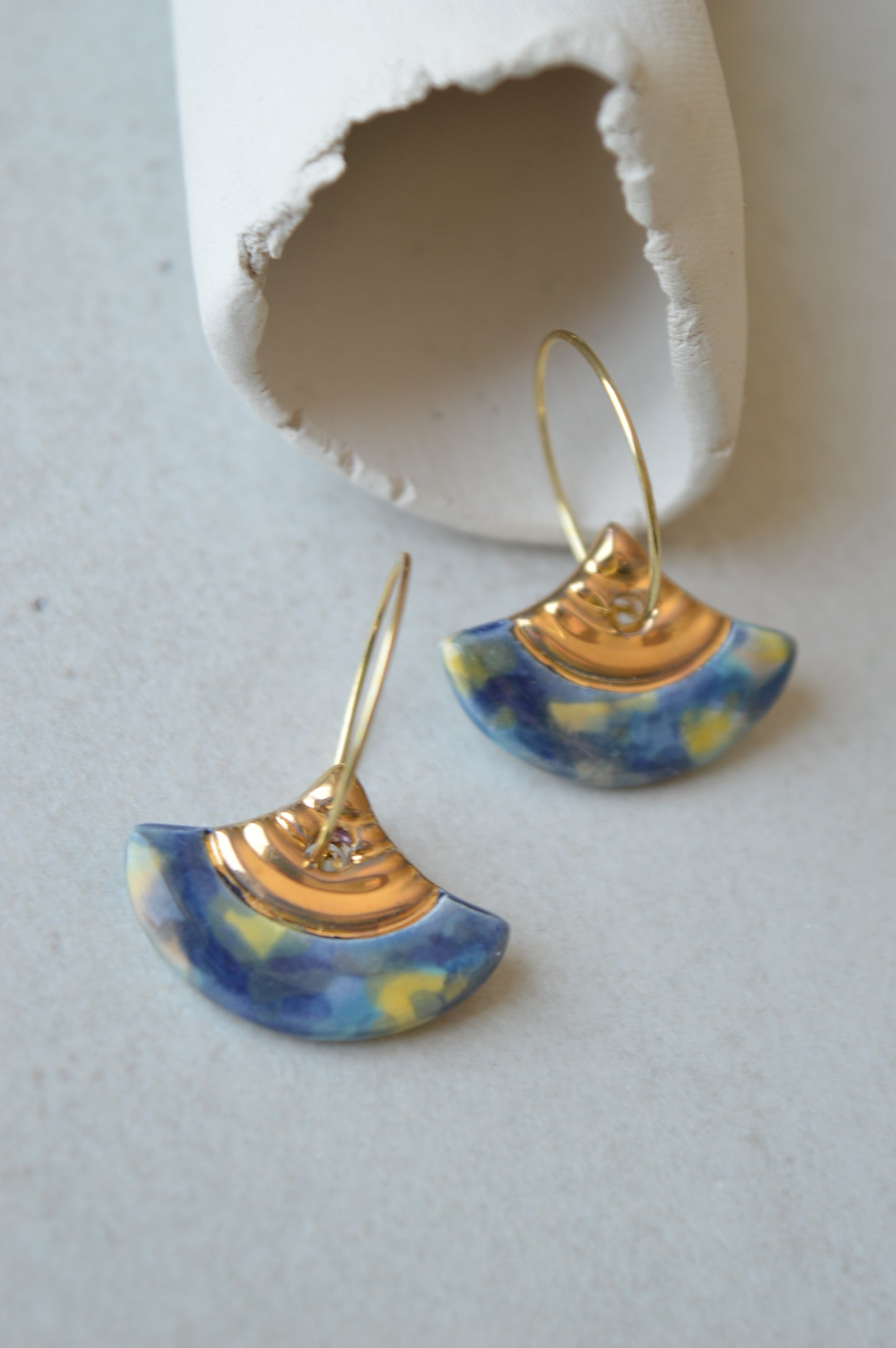 Ceramic Earrings No. 240