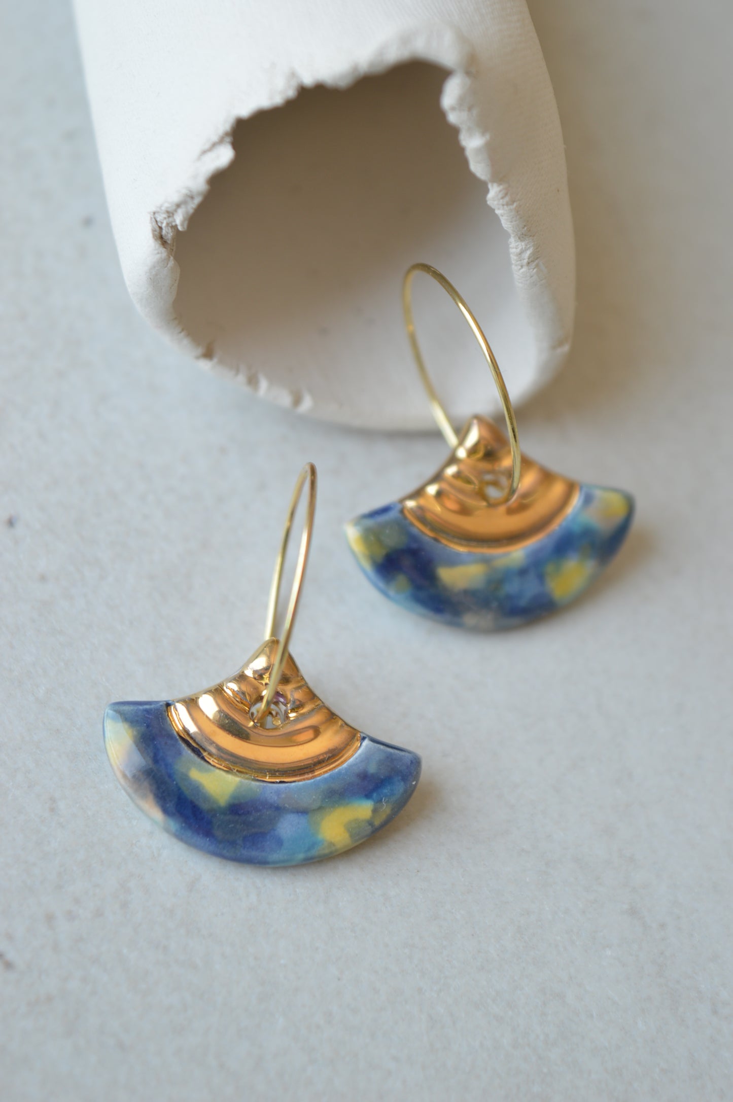 Ceramic Earrings No. 240