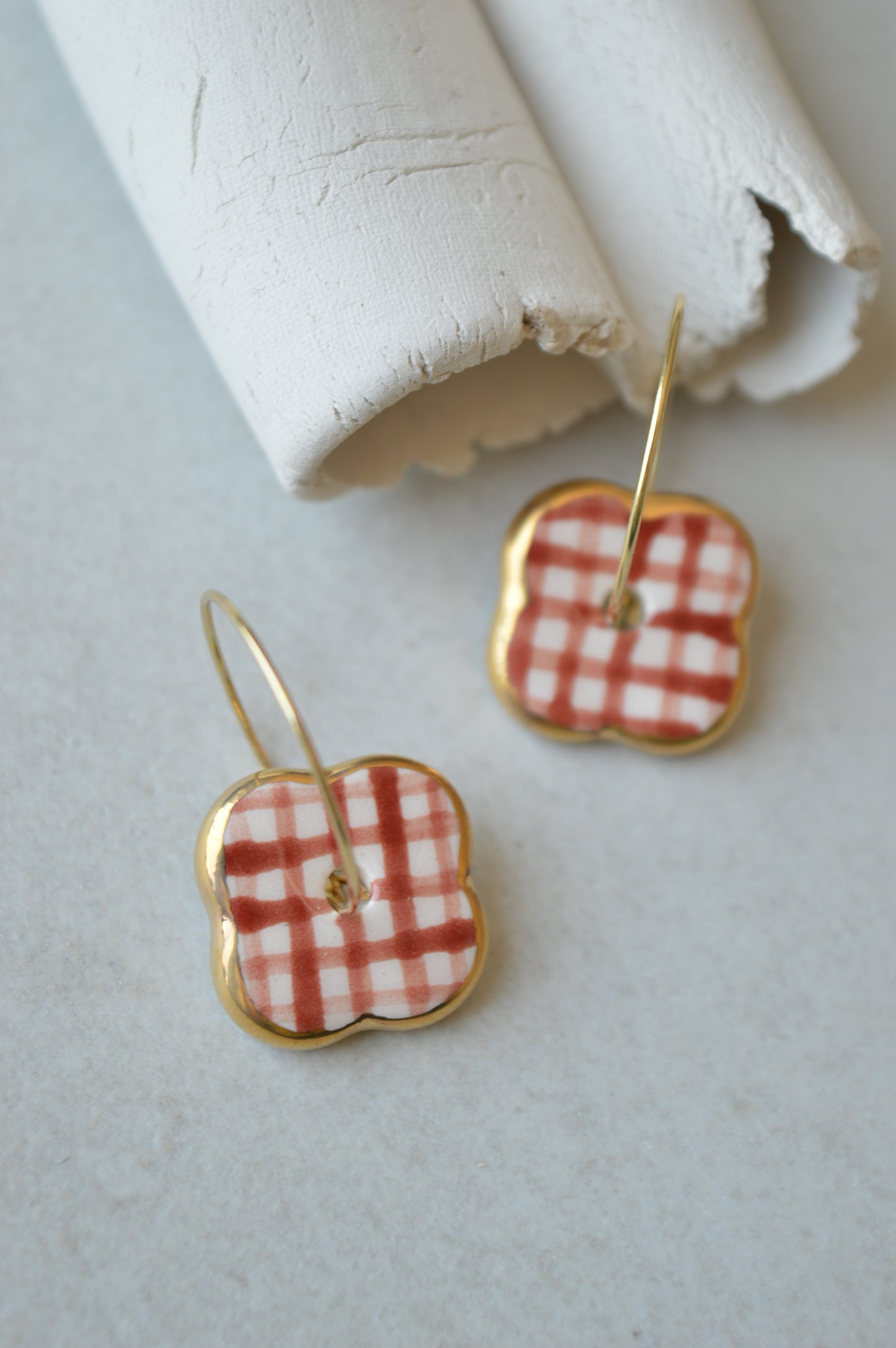 Ceramic earrings No. 239